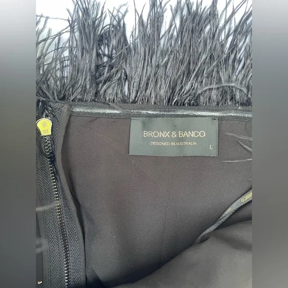 Bronx and Banco x REVOLVE Lola Feather Jumpsuit - Picture 5 of 6